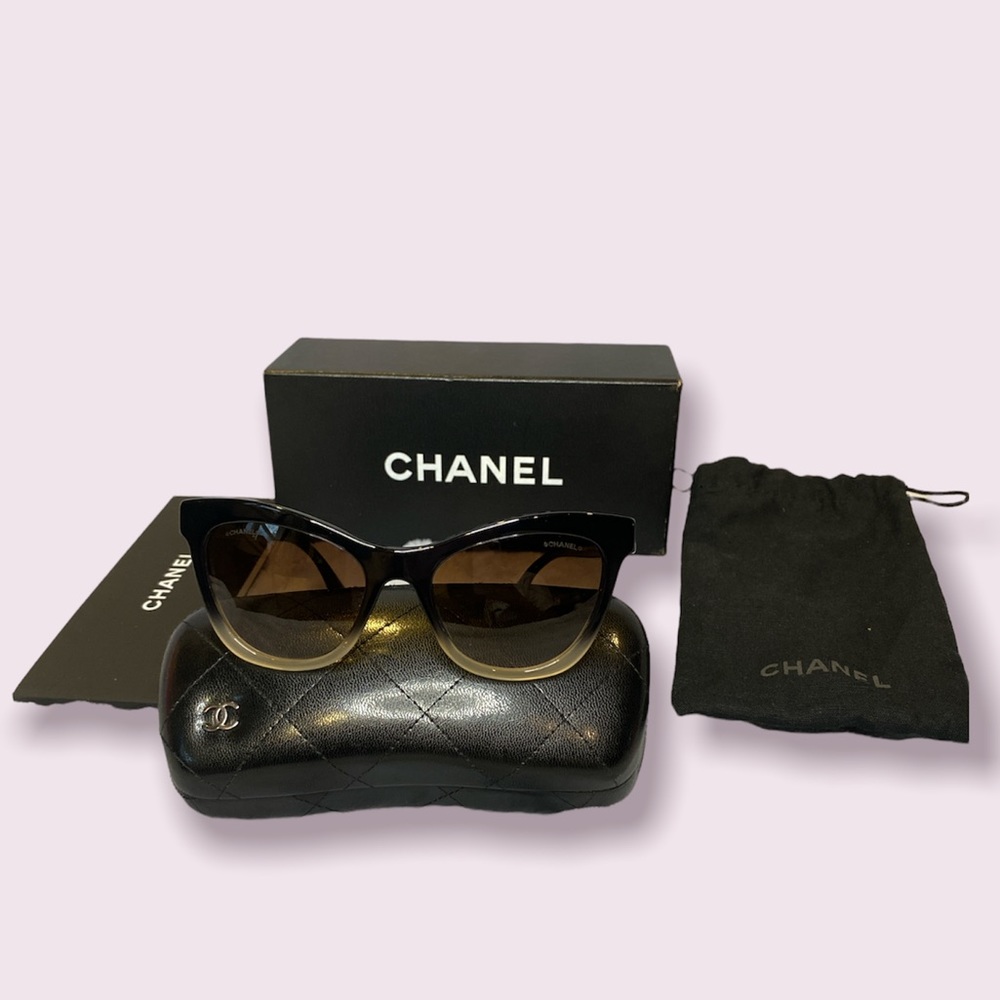 Chanel Ombré sunglasses Cat eye - Picture 4 of 13